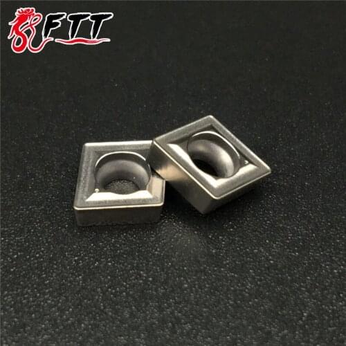 10PCS CCMT060204 MT CT3000 Cermet Grade carbide inserts lathe cutter tools Internal turning tools CNC tools Blades Tips boring