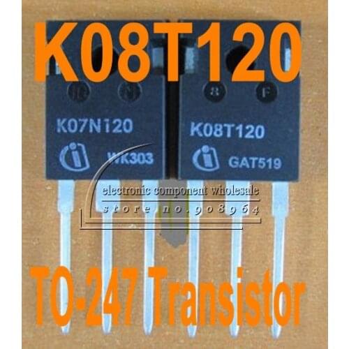 10pcs/lot K08T120 TO-247 Transistor freeshipping