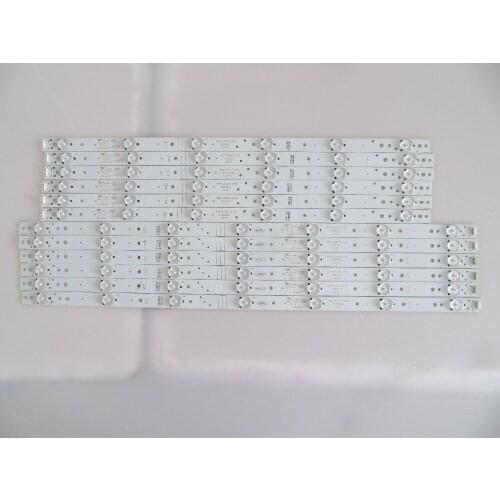 12PCS LED Backlight strip For Sky worth 55E6000 55E600E 55M5 Light Bar 5800-W55004-RP20 5800-W55004-LP20 Screen RDL500WY