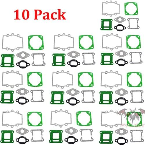 44.6mm Engine Head Gasket Kit 43cc 47cc 49cc Mini Minimoto PIT Pocket Quad Dirt Bike Scooter ATV 10 Pack