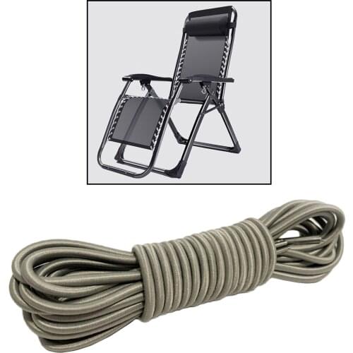 4pcs Durable Elastic Garden Recliner Laces Cords for Fishing Summer Leisure Folding Chairs