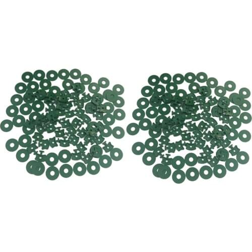 50/100x Greenhouse Clips Washer Set For Insulation Bubble Netting Shading