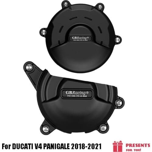 For DUCATI V4 PANIGALE 2018 2019 2020 2021 Engine Covers Protectors Motorcycles Engine cover Protection case for case GB Racing