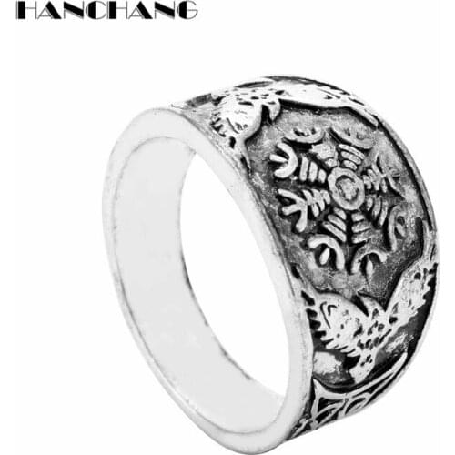Viking Ring Men Rings for Women Wedding Engagement Jewelry Retro Accessories Finger Ring