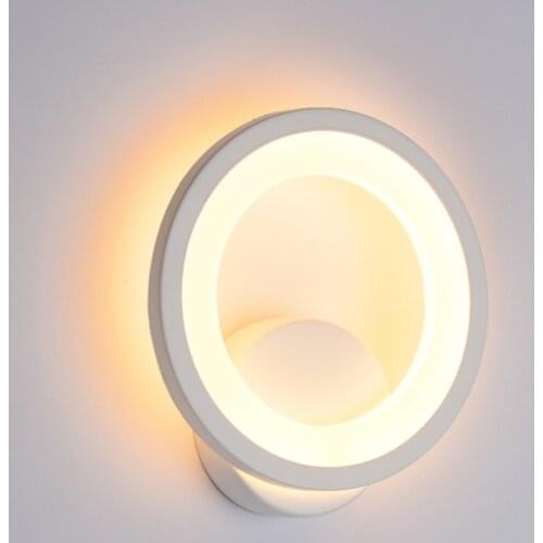 2021 Round Wall Mount Light Vintage Wall Sconces Lighting LEDs Wall Lamp Light for Bedside Corridor Bedroom Living Room Hallway