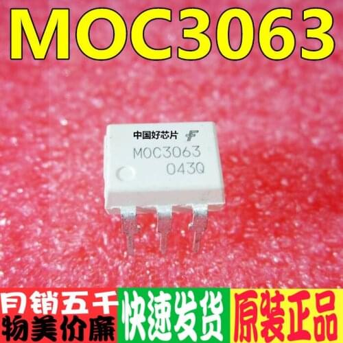 Moc3063 Dip-6 Taiwan Brand New & Original Photocoupler
