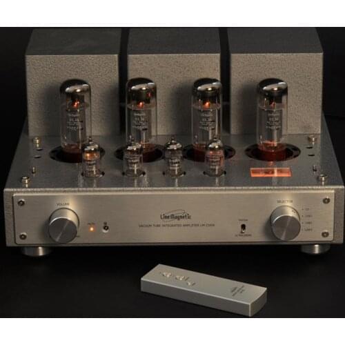 2021 latest Line magnetic - Tube Amplifier LM-211IA Integrated EL34*4 Push-Pull Tube Amplifier 32W*2(Ultralinear) 15W*2(Triode)