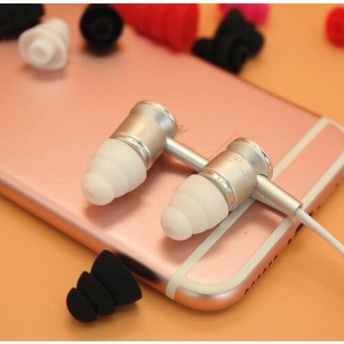 2021 New 3 Pairs (S/M/L) 3-Layer Silicone In-Ear Earphone Covers Cap Replacement Earbuds