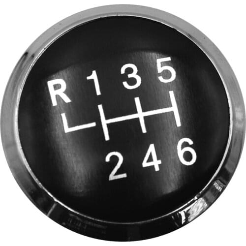 New 6 Speed Gear Shift Knob Emblem Cap Covers Badge Lever Shifter for Transporter T5 T5.1 Gp 2003-2011