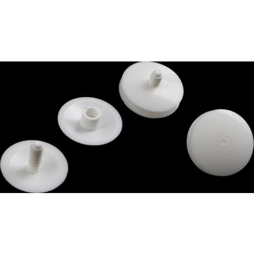 Plastic Clear White Fastener Buckle Carton Nut Fastening Lock Button Rivet Studs Twisted Cardboard Screws