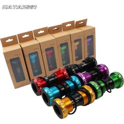 Bearing Bottom Bracket Screw Type 68/73 mm Mountain Bike Axis Road Bike Bottom Bracket Waterproof CNC BB Alloy