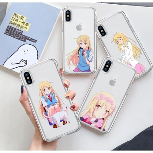 The Pet Girl of SakurasouMashiro Shinna clear phone case For iphone 6/6s, 6Plus 7 / 8 , 7Plus X , XS , XR , XSMax 11pro 12