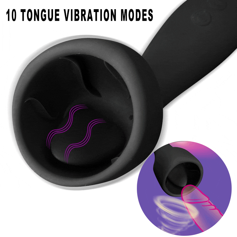 10 Modes Oral Licking Tongue Clitoris G spot Vibrators Nipple Stimulator Penis Massager Trainer Glans Vibrating Sex Toys Couples