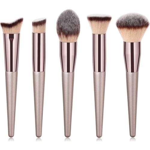 1 PC Powder Brush Large Blush Brush Professional Makeup Brushes Super Soft Synthetic Hair Cosmetic Facial Eyes Tools #273608