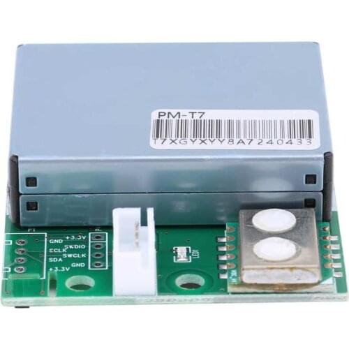 7 in 1 DC5V Air Quality Sensor Module Gas Detector Air Quality Monitor For PM2.5 PM10 CH2O CO2 Temperature Humidity Formaldehyde