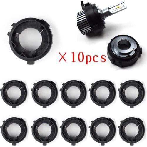 Free Shipping H7 Led Adapter For VW Touran Golf 6 Multivan Sharan Scirocco 10Pcs/Lot D109 Headlights Base Connector Socket