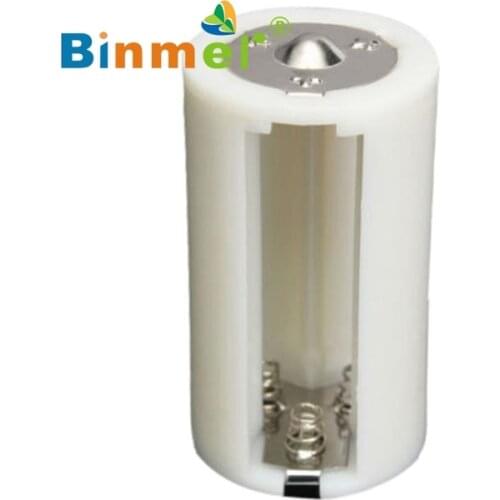 2PCS Parallel Battery Adapter Holder 1.5V Output Case Box Convert 3 AA To 1 D Size Hot JJ0120