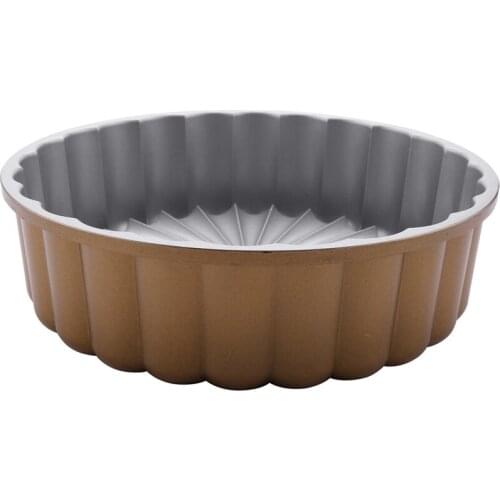 Charlotte Cake Pan, One Size, Gold Thanksgiving Christmas Family Cake Mold