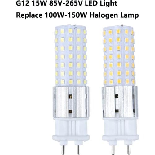 G12 led corn light 15W 1500LM SMD2835 led bulb lamp Ultra bright AC85-265V lamp high brightness lighting Wholesale 10/lot