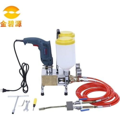 China whohesale JBY618 two component epoxy resin polyurethane foam crack repair injection grouting pump