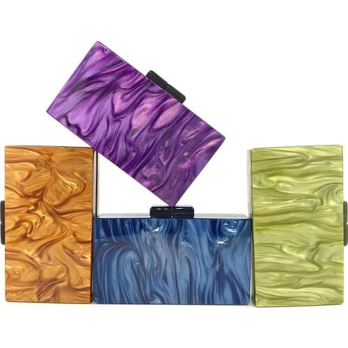 Clutch Purse Acrylic Party Clutch Bag Wedding Luxury Brand Bags for Women Mini Shoulder Bags Small Purses and Handbags