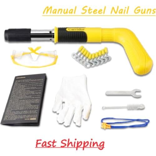 Nail Guns Rivet Tool Concrete Steel Wall Anchor Wire Slotting Device Nail Tool Rivet Guns Tufting Guns Maquina Piercing Guns
