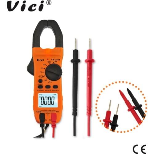 ViCi Multimeter Digital Clamp Meter AC/DC Volt Current Voltage Ohm NCV Temperature Capacitance Resistance Ammeter Diode Tester