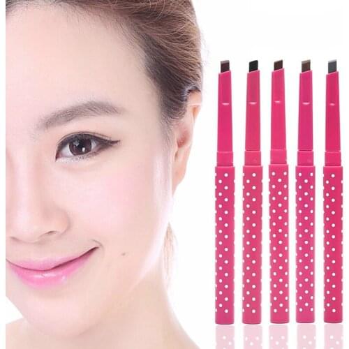 Wholesale 500pcs Excellent Waterproof Longlasting Eyebrow Pencil Eyebrow Liner Pen Powder Shapper Makeup Beauty Eyebrow Enhancer
