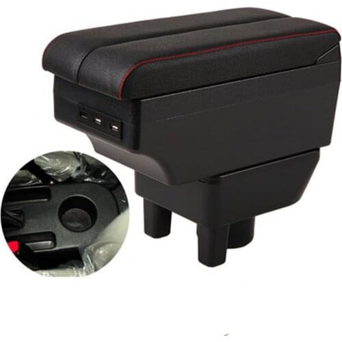 For New Geely CK armrest box central content box interior Armrests Storage car-styling accessories part with USB
