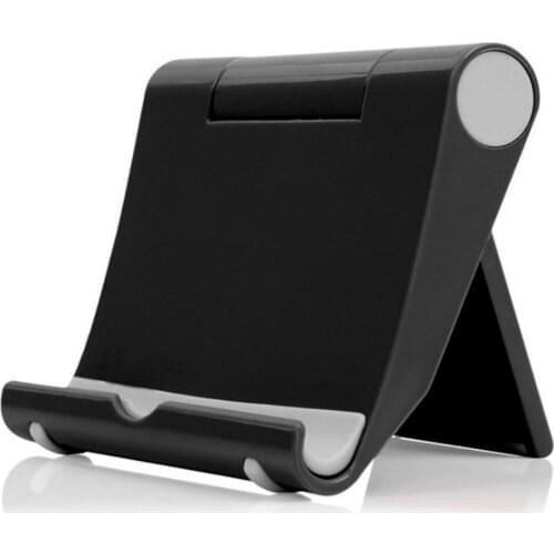 Portable Foldable 270-Angle Adjustable Plastic Desktop Phone Holder Lazy Video Watching, Car Navigation Phone Tablet Holder