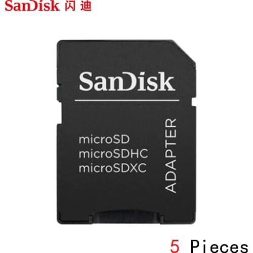 Sandisk Microsd Mini TF Card Adapter Micro SD to SD Micro sd Card Memory Card Adapter Converter New Hot Sale 5Pcs/lot
