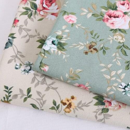 100*150cm Canvas Cotton Fabric Home Textile Sofa Tablecloth Curtain Linen Cotton Thickened Old Coarse Fabrics Cloth Per Meter