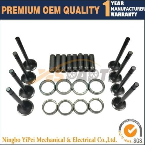 V1505 Intake Valves + Exhaust Valves + Valve seat+ Valve guide