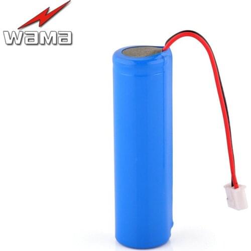 20x Wama 2600mAh 18650 3.7V Rechargeable Batteries Packs Li-ion 1S PCB Protected for Flashlight DIY Loudspeaker FM Radio