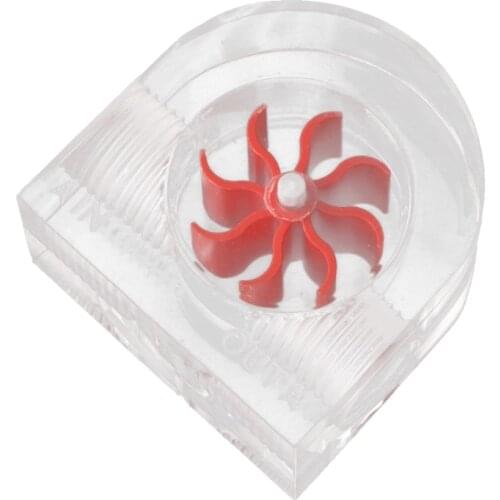 Tablet-Acrylic Flow Meter G1/4 Thread Water Cooling System Coolant Filter Indicat Computer Cooler Fittings 2-Way Holes