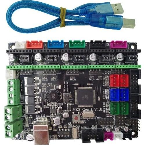 3D printer accessories motherboard Gen-L cost-effective, compatible ramps open source Marlin