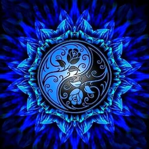 Full Square/Round Drill 5D DIY Diamond Painting "Mandala scenery" 3D Embroidery Cross Stitch 5D Home Decor