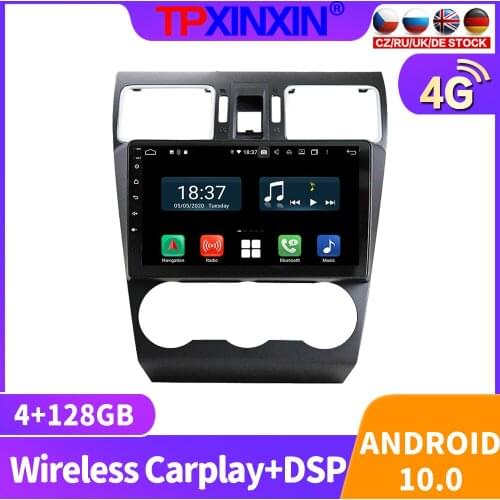128GB Android 10.0 For Subaru Forester 2015 2016 - 2018 Car Radio Multimedia Video Player Navigation Stereo GPS Auto 2din no DVD