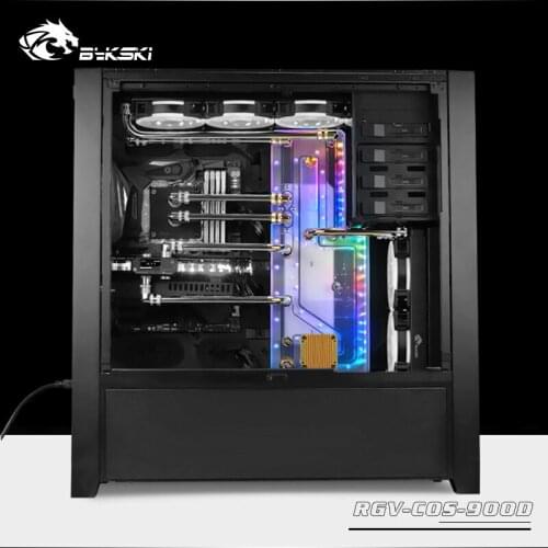 BYKSKI Waterway Board Channel For Corsair 900D Computer replace Reservoir Better Heat dissipation For Gamer PC, RGV-COS-900D