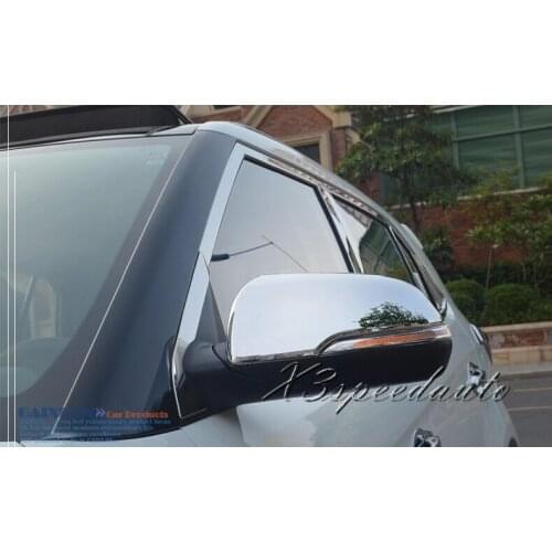 For Hyundai IX25 Creta 2014-17 Side Door Mirror Cover Trim Chrome Car-styling