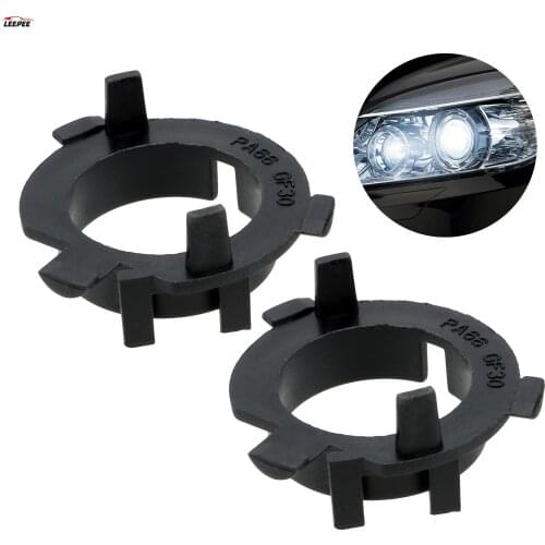 LED Headlight Clip Retainer Sockets Adapter 2PCS LED Adapter Base for KIA K4 K5 Sorento Hyundai Veloster Santa Fe