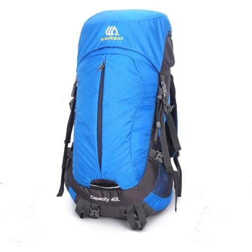 40L Lightweight Camping Bagpack Rain Cover Backpack Waterproof Foldable Rucksack Military Men Big Capacity Climbing Turistik Bag