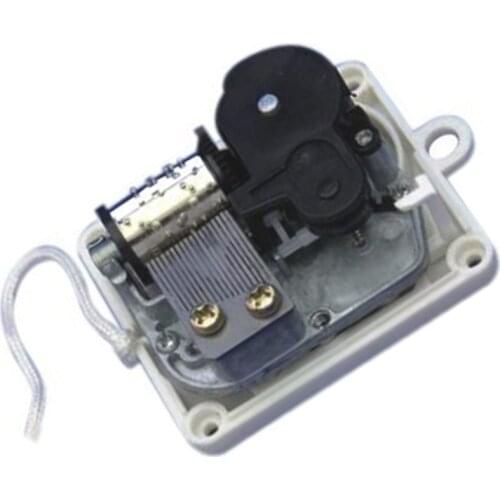 Pull String Cord Music Box ,Replacement Musical Mechanism,Baby Bed Bell, Musical Box Musical Mechanism for Baby, Children N0HD