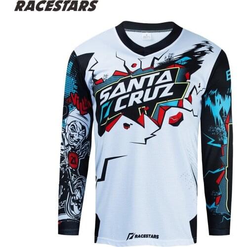 2022 New SANTA CRUZ Motocross Jersey Cross Country Downhill Jerseys MTB MX Motorcycle Mountain Bike Wear Enduro Jersey Maillot