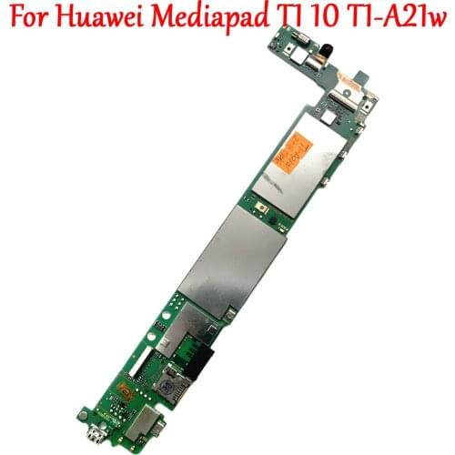 Full Work Original Unlock Motherboard For Huawei Mediapad T1 10 T1-A21w Mainboard Logic Circuit Electronic