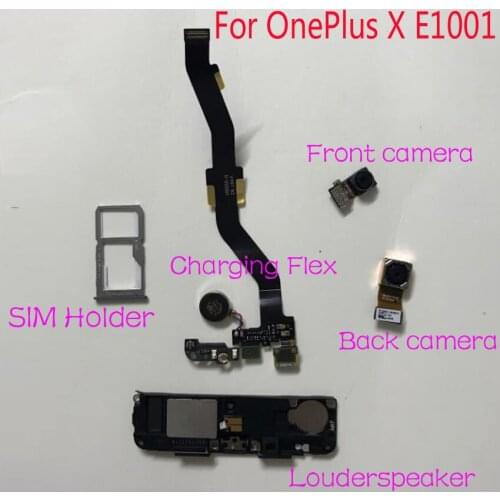 Full Working Original USB Charging board Rear back camera For OnePlus X One Plus X E1001 Louderspeaker Accessory Bundles