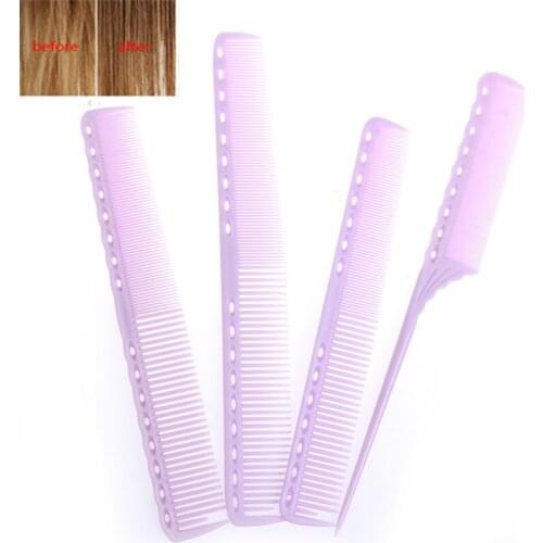 Professional Hair Combs Purple Hairdressing Hair Tools Comb Anti-static Combs