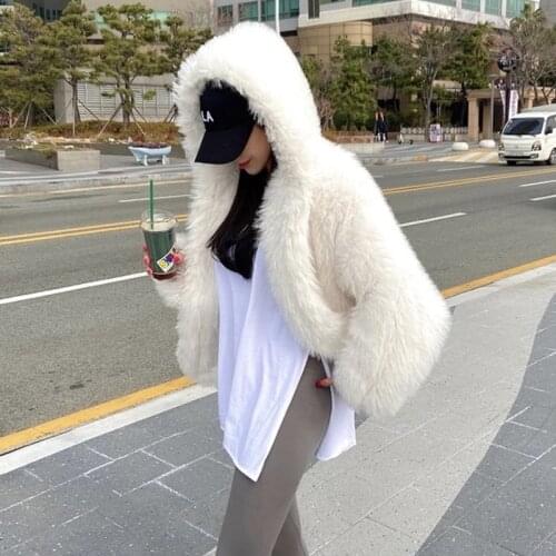 SIDOMRI Women's Jackets With Fur