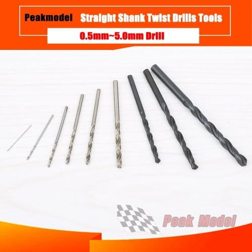 Straight Shank Twist Drills For Airplane Model Tools