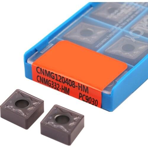 CNMG120404 HM NC3020 CNMG120408 HM PC9030 High Quality Machine Turning CNC Lathe Tools Carbide Insert Stainless Steel Processing